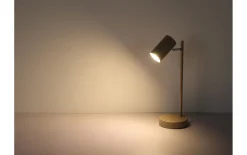Tischleuchte Robby, sandfarbig