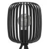 Tischleuchte Romazzina, 1-flammig, schwarz, 43,5 cm