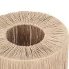 Tischleuchte Smilla, Jute/schwarz