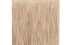 Tischleuchte Smilla, Jute/schwarz