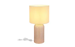 Tischleuchte Sofia, beige