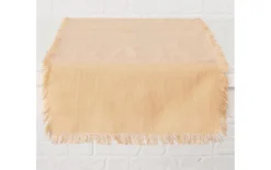 Tischläufer Lenea, hellorange, 140 cm