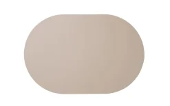 Tischset leather optic, stone, 49,5cm