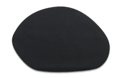 Tisch-Set Stone, schwarz, 45 cm