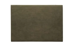 Tischset vegan Leder, khaki, 46x33cm