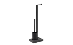 Toilettenbutler Menoto black, schwarz
