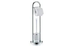 Toilettengarnitur Fabio in silber, 65,5 cm