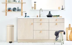 Treteimer Newicon, beige, 30L