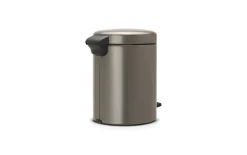 Treteimer Newicon, platinum, 5 L
