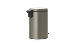 Treteimer Newicon, platinum, 12 L