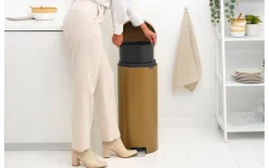 Treteimer Newicon, warm brass, 30L