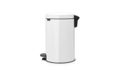 Treteimer Newicon, weiß, 12 L