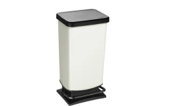 Treteimer Paso in weiß, 40 l