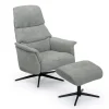 TV-Sessel Nexa 8400, grün, inkl. Hocker