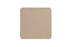 Untersetzer leather optic, stone, 4-teilig