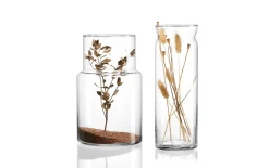 Vase Dalia, klar, 35 cm