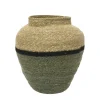 Vase, grün, 33 cm