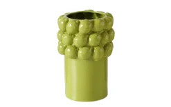 Vase, grün, 25,5 cm