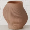 Vase Irena, braun, 20 cm