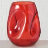 Vase Lojin, rot, 17,3 cm