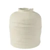 Vase, weiß, 25,5 cm