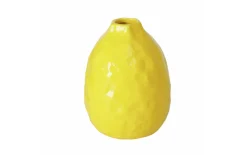 Vase Zitrella, gelb, 18 cm