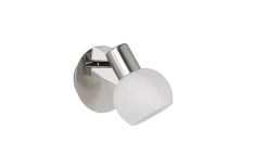Wandleuchte Antibes, nickel matt, 11 cm