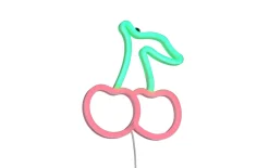 Wandleuchte Cerise, rot/grün