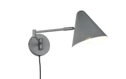 Wandleuchte Cosima, anthrazit