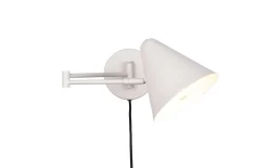 Wandleuchte Cosima, grau