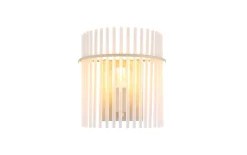 Wandleuchte Gorley, beige