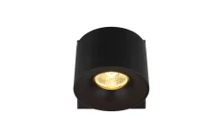 Wandleuchte Rae, schwarz