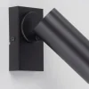 Wandleuchte Rik, schwarz