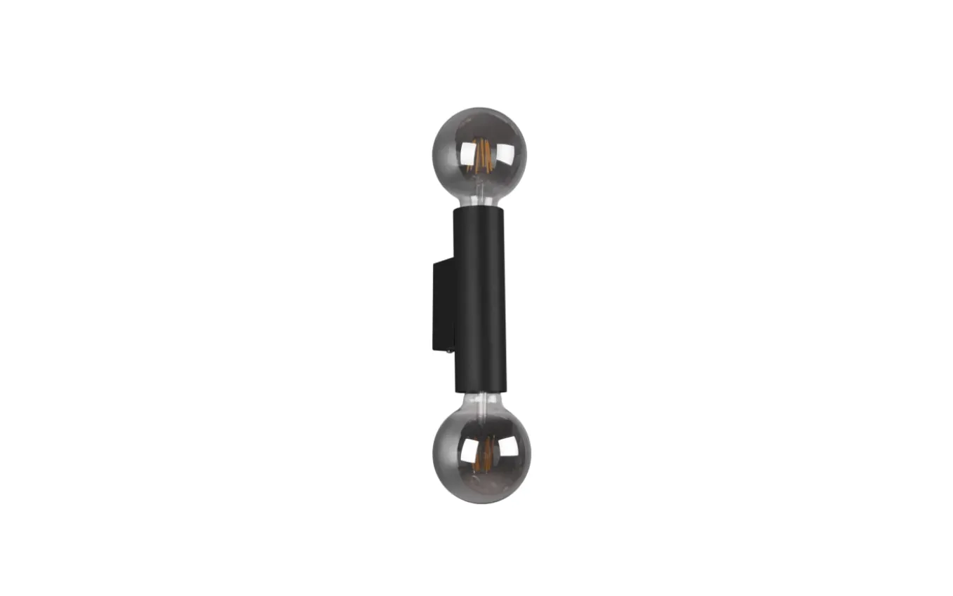 Wandleuchte Vannes, schwarz, 5 cm