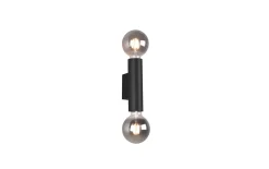 Wandleuchte Vannes, schwarz, 5 cm