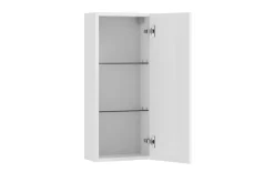Wandschrank Casablanca, weiß Hochglanz
