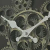 Wanduhr Big Time in schwarz, 38 cm