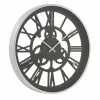 Wanduhr Giro, grau/weiß, 45 cm
