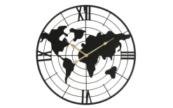 Wanduhr Mondo, schwarz, 50 cm