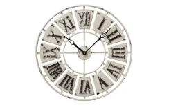 Wanduhr Orinoco, weiß/schwarz, 60 cm