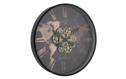 Wanduhr Rodas, schwarz, 57 cm
