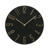 Wanduhr Tempo, schwarz, 30 cm