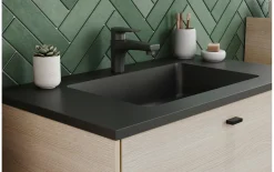 Waschbeckenunterschrank Modesto, Eiche-Nachbildung, inkl. Waschbecken