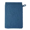 Waschhandschuh Lifestyle uni, nachtblau, 16 x 22 cm
