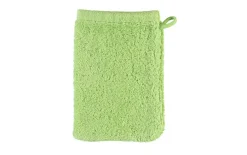 Waschhandschuh Lifestyle uni, pistazie, 16 x 22 cm