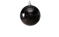 Weihnachtskugel Centro, schwarz, 30 cm