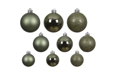 Weihnachtskugel-Set, rosmarin, 6 cm