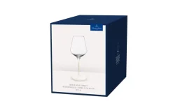 Weißweingläser Set Manufacture Rock blanc, klar/weiß, 4-teilig