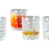 Whiskybecher Bossa Nova aus Glas, 4-er Set