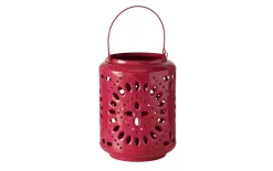 Windlicht Festival, pink, 20 cm